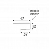 J-профиль для софитов 47*18*24*2000 (ПЭ-01-5002-0.45)
